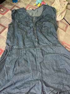 Denim jumpsuit