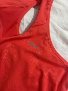 PUMA original Red 2-in-1 Workout Tank Top | Size M
