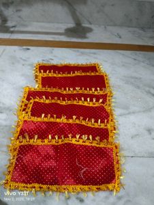 red Mata Rani chunri