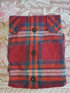 Men's Red Plaid Superdry Shirt