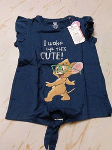 6-8 year Cute Jerry Mouse Graphic Tee