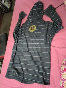 Striped Zip-Up Jacket