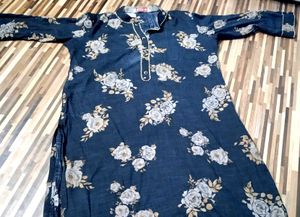 Floral Print Dress Material