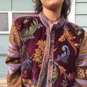 Tapestry Jacquard Jacket