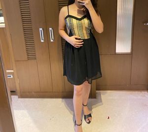 Stylish Black Mini Dress