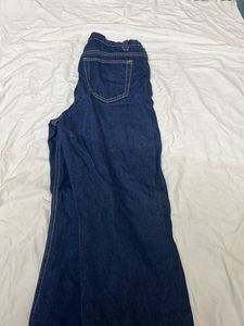Classic Dark Wash Wide Leg Jeans