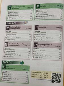 EduCart Science Question Bank Class 10
