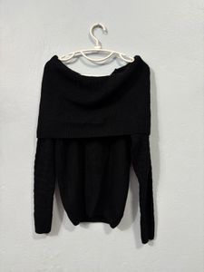 Off-Shoulder Sweater top