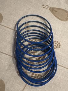 Set of Blue Bangles