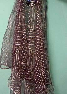 Sparkling Sequin Embellished Fabric