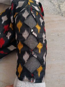 Modern Black Blouse