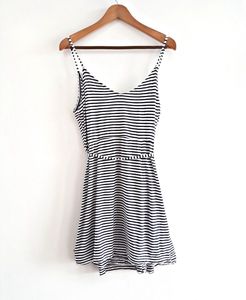H&amp;M Classic Striped Wrap Dress