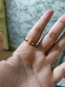 croissant💍 Gold Twisted Rope Ring