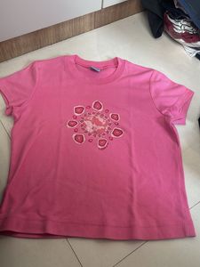 Pink Patterned Tee
