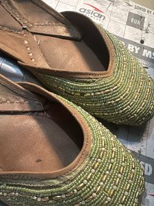 Embellished Khussa Flats