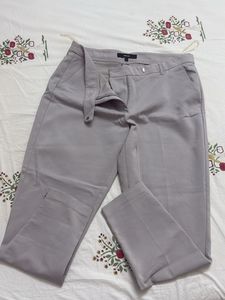 Chic Light Grey Trousers