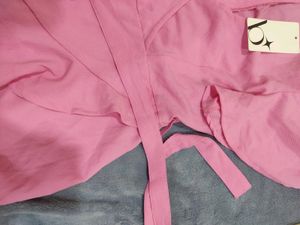 Wrap Around Dress Pink