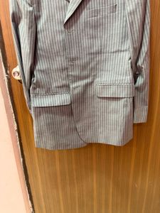 Men's Striped Blazer