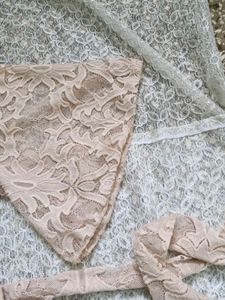 Elegant Lace Romper with Bell Sleeves