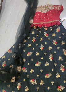 Heavy Black Lehenga For All Occasions