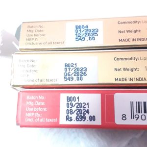 Myglamm Ultimate lipstick 3 Combo