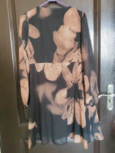 Chic Floral Print Midi Dress