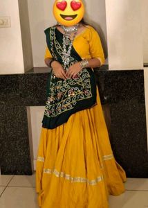 yellow chaniya choli