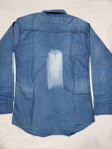 Blue Vintage Denim Shirt