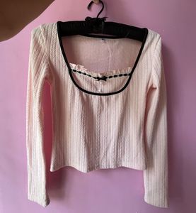 y2k coquette bow top💖(prettier ir)