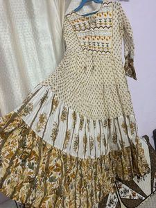 Elegant Floral Print Dress