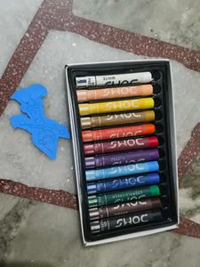 DOMS Oil Pastels - 12 Assorted Shades