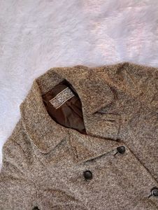 Vintage Wool Blend Coat
