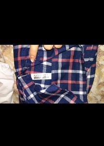 Classic Plaid Cropped Shirt