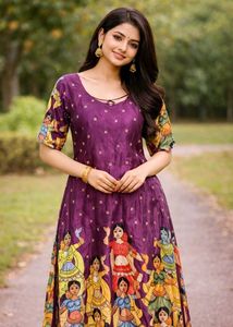 Boutique Kalamkari design Kurta