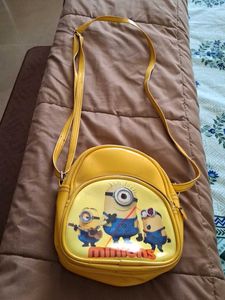 Yellow Minions Sling Bag