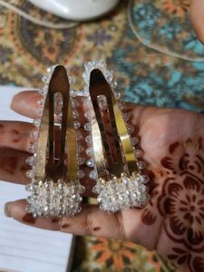 Sparkling Crystal Hair Clips