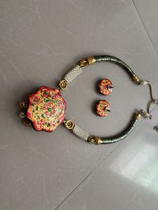 combo Kundan set handbag and Kitchen