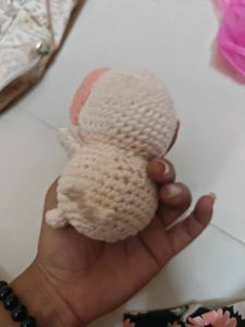 Crocheted Pig Toy
