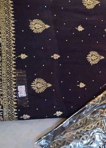 Elegant Embroidered unstitched Suit