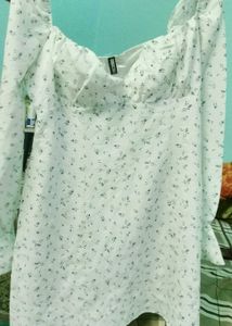 H&amp;M Chic Floral Print Mini Dress