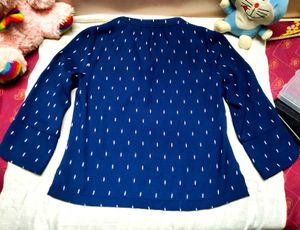 Stylish Blue Printed Top
