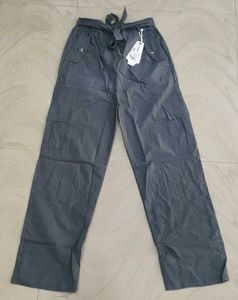 Stylish Grey Cargo Pants