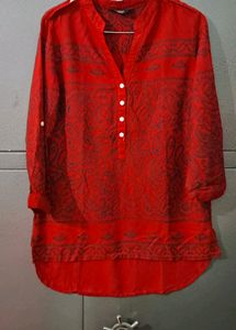 Shirt Style Top