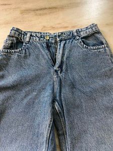 Vintage Wash Denim Jeans