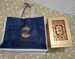 Ajmal Perfume empty box with Bag