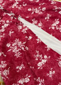 Charming Floral Print Dress Set