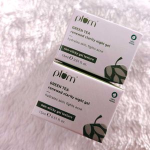 Plum Green Tea Renewed Clarity Night Gel Mini | Hy