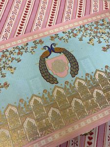 Decorative Peacock Design Box rakhi