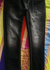 Black Denim Jeans