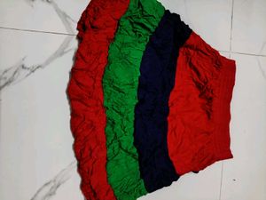 Colorful Crinkled skirt
